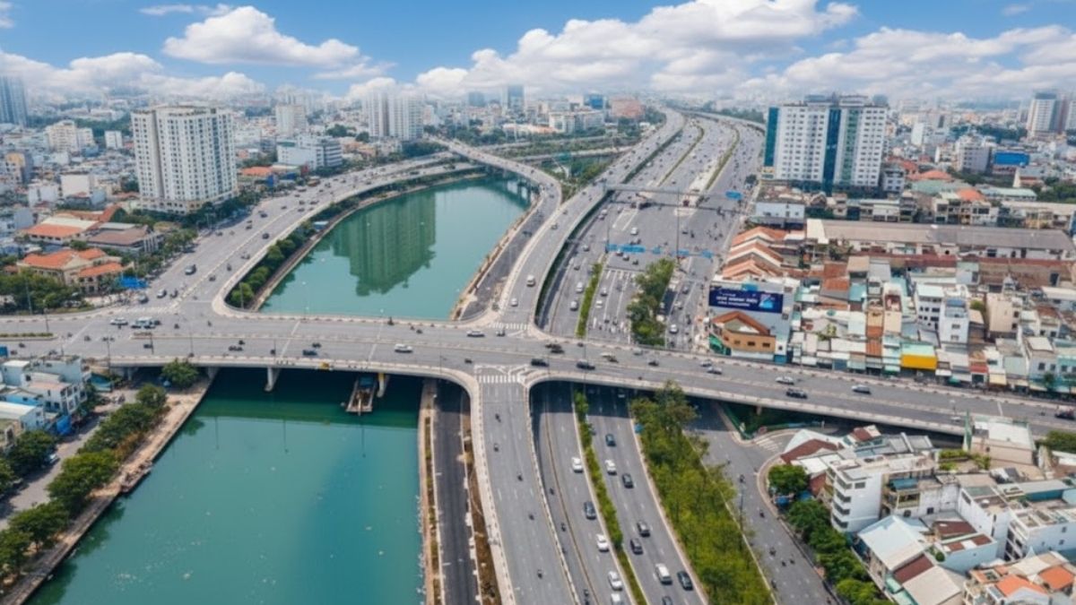 Kết nối cầu Nguyễn Khoái với đại lộ Võ Văn Kiệt từ khu Nam vào trung tâm TP.Hồ Chí Minh