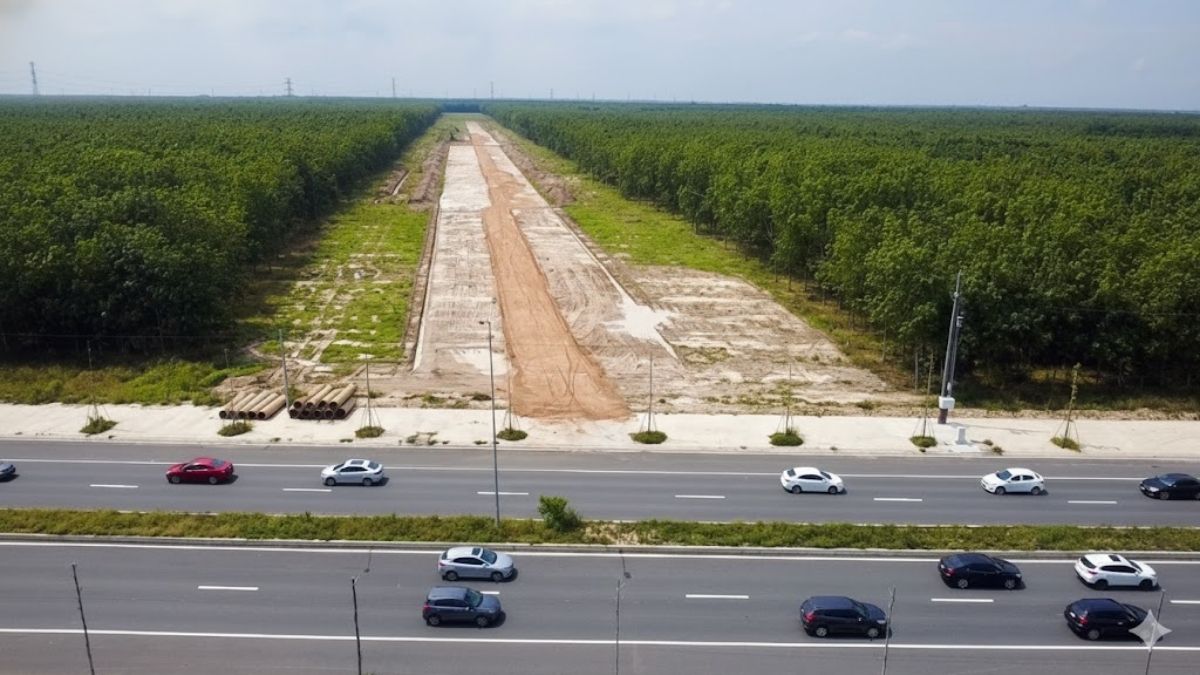 Khu vực đường Nguyễn Khoái liên quan công tác giải phóng mặt bằng dự án