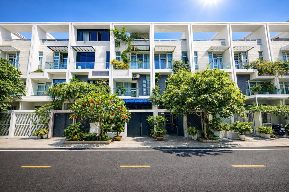 Dãy nhà phố Jamona Golden Silk Quận 7 view đường nội khu, không gian xanh, nhà đẹp cao cấp