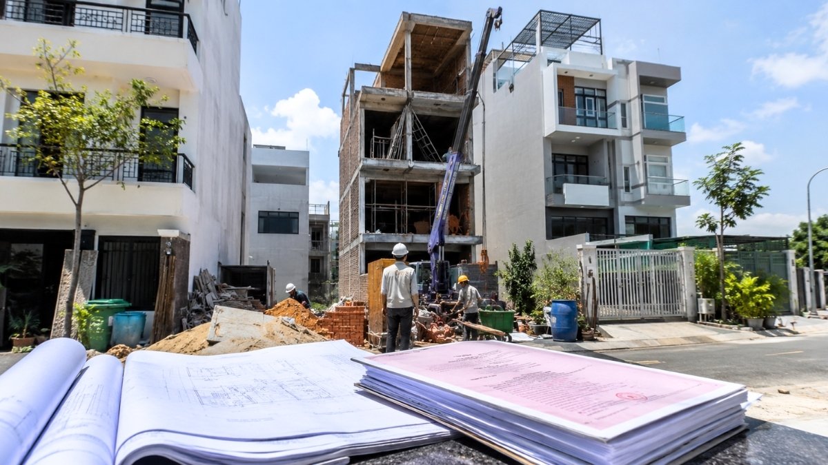 Giấy phép xây dựng nhà ở tại TP.HCM theo quy định mới năm 2026