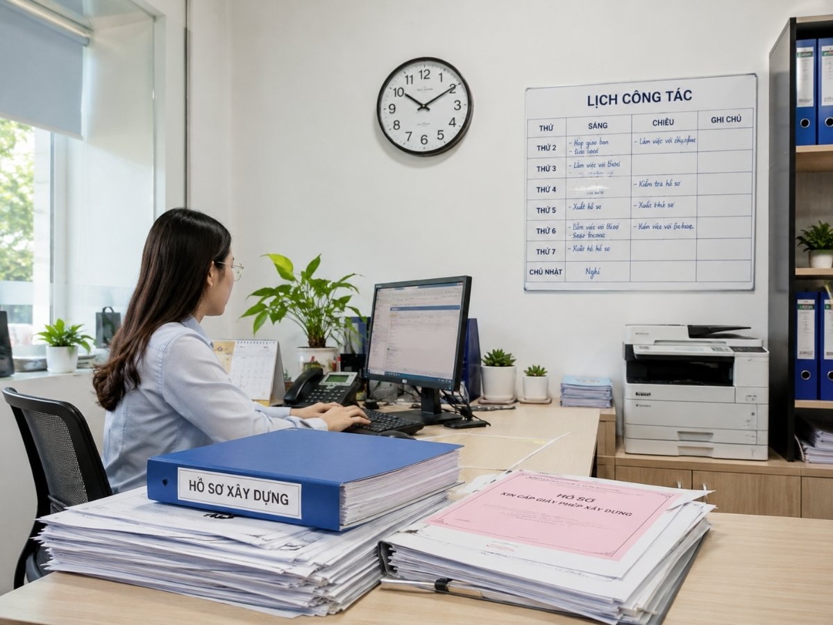 Thời gian giải quyết hồ sơ cấp giấy phép xây dựng